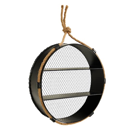 15" Round Wall Shelf